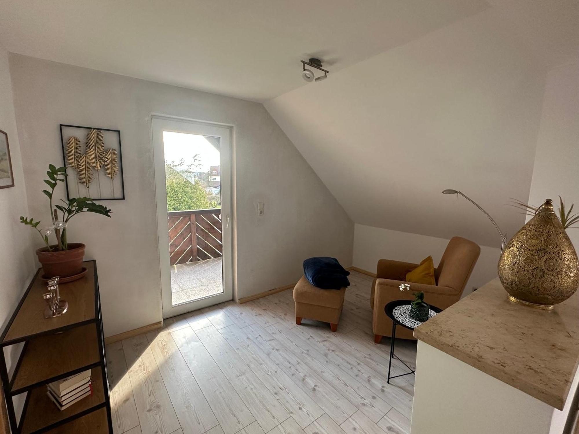 Ferienwohnung Mit Balkon Dg Neustadt bei Coburg Dış mekan fotoğraf